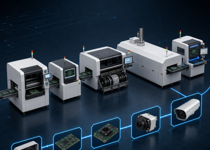 How to Choose the Right SMT Production Line for PoE Security Camera Modules