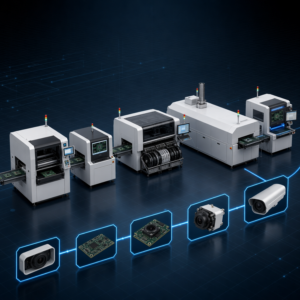 SMT Process Flow Schematic