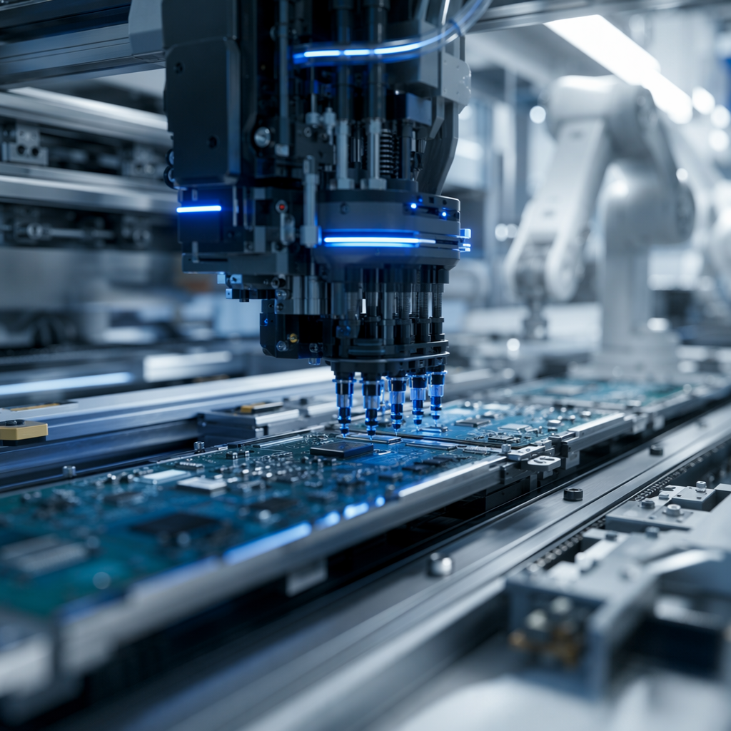 SMT Production Line Banner